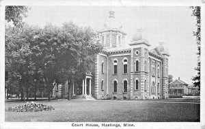 HASTINGS MINNESOTA~COURT HOUSE~1943 POSTCARD