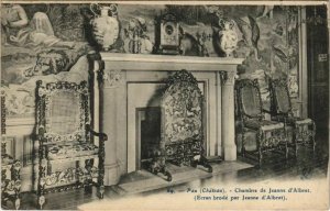 CPA PAU - Chambre de Jeanne d'Albret (126742)