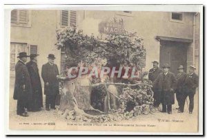 View of the d & # 39eau sheaf of the wonderful Magic Source Vittel (Vosges) O...