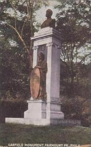 Pennsylvania Philadelphia Garfield Monument Fairmount Park 1909