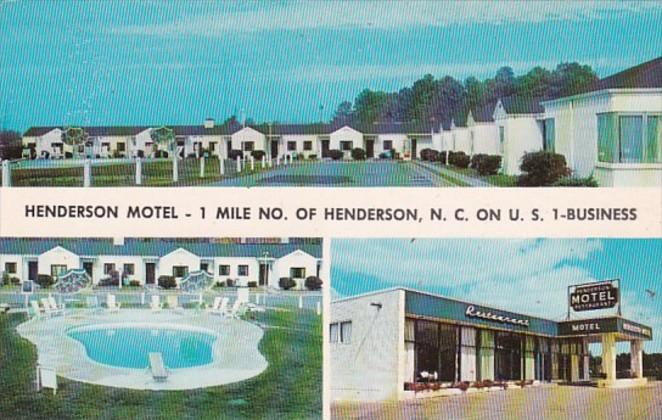 North Carolina Henderson The Henderson Motel