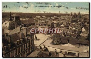 Old Postcard Chalons Sur Marne Vue Generale