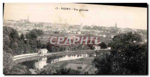 Old Postcard Niort General view