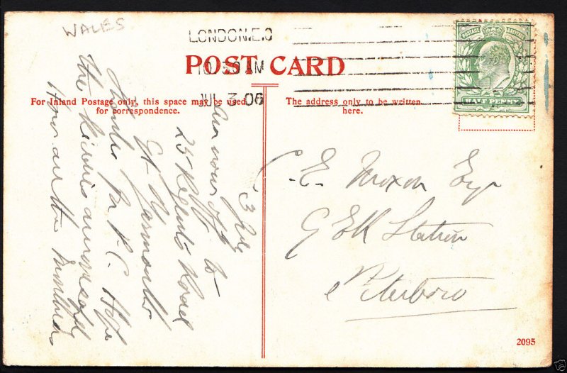 Genealogy Postcard - Family History - Moxon - Peterborough   BH5208