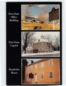 Postcard First State Office Bldg. First State Capitol Grounds & Hendricks House