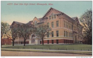 MINNEAPOLIS, Minnesota, 1900-1910´s; East Side High School