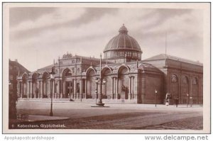 Denmark Cobenhagen Glyptotheket Real Photo RPPC