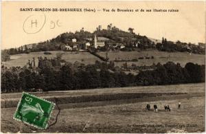 CPA St-SIMEON-de-BRESSIEUX - Vue de BRESSIEUX (489769)