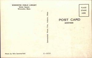 Worcester Massachusetts MA Public Library Mid-Century Modern Interior PC