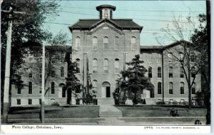 OSKALOOSA, IA Iowa     PENN   COLLEGE    c1910s    Photoette     Postcard