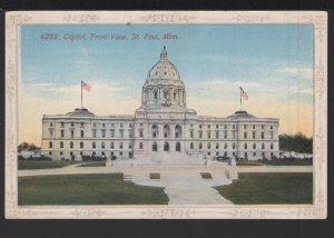 Minnesota ST. PAUL Capitol, Front View Pub by The Acmegraph Co. ~ DB