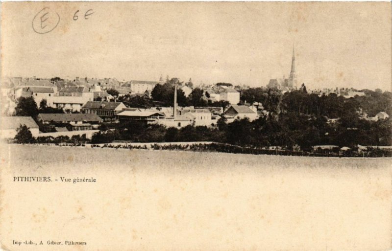 CPA PITHIVIERS - Vue générale (631739)