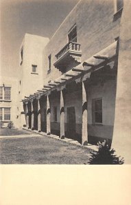 Shaded Spanish Portal Administration Building Misc, New Mexico NM