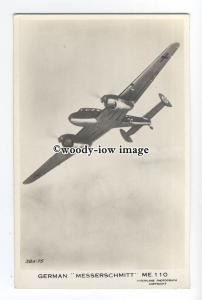 ac0142 - Aircraft - German Messerschmitt ME110 - postcard