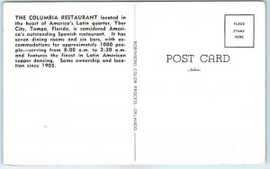 M-94620 The Columbia Restaurant Tampa Florida USA