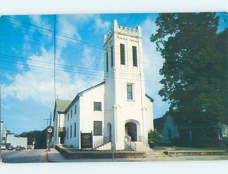 Unused Pre-1980 CHURCH SCENE Marietta Georgia GA G3115