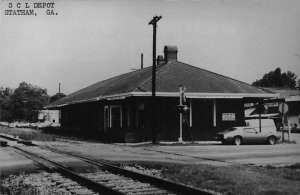 Scl Depot Printed Photo Statham, Georgia