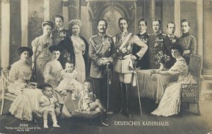 German imperial family Kaiser Wilhelm II Oskar Friedrich Cecilie Victoria Luise 