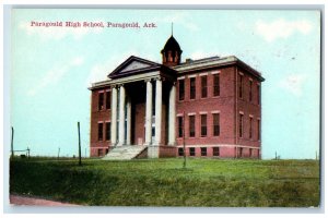 c1910 Paragould High School Building Paragould Arkansas AR Antique Postcard