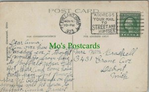 Genealogy Postcard - Brackell - 3431 Crane Avenue, Detroit, Michigan RF7340