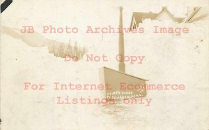7 Fort Seward Alaska Postcards, RPPC, Winter Scenes, Barracks