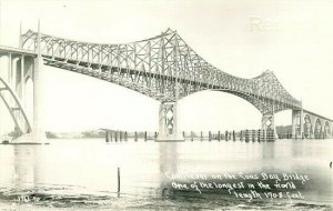 OR, Coos Bay, Oregon, Coos Bay Bridge, Pat No. 1761, RPPC