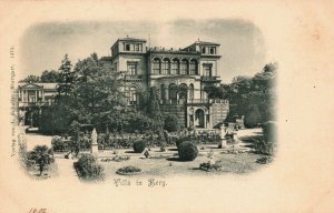 Germany Stuttgart Villa Im Berg Vintage Postcard 03.93