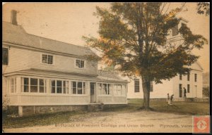 Birthplace of President Coolidge and Union Church, Plymouth, VT
