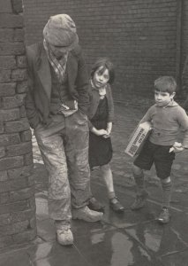 Wigan Manchester 1939 WW2 BBC Margarine Poverty Rare Postcard