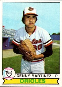 1979 Topps Baseball Card Denny Martinez Baltimore Orioles