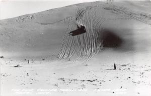D40/ Mears Silver Lake Michigan Mi Photo RPPC Postcard 1955 Sand Dunes Buggy 1