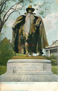 MA, Springfield, Massachusetts, Chapin Statue, Johnson's Book Store