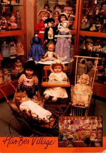 Oklahoma Grove Har-Ber Villlage The Doll House 19th and 20th Century Dolls