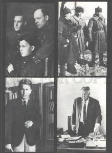 104818 TVARDOVSKY Russian Soviet POET Collection 11 photocards