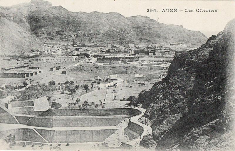 Yemen Aden early postcard