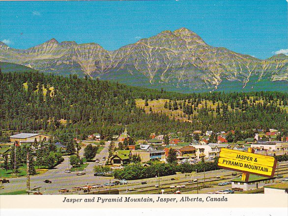 Canada Jasper and Pyramid Mountain Jasper Alberta