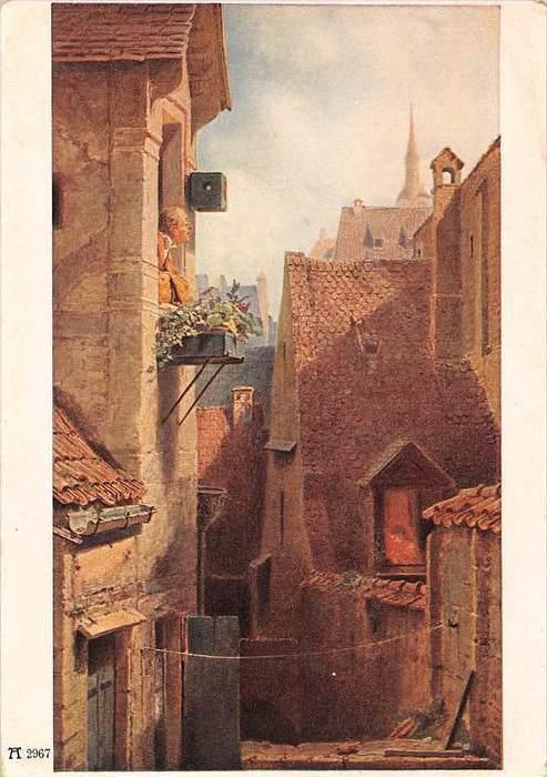 F.A. Ackermanns Kunstverlag, Munchen  Carl Spitzweg  Ein Hypochonder