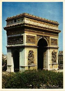 CPA MONIER ALBERT-Paris-L'Arc de TRiomphe et la place Charles de Gaulle (331575)