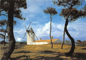 US40 postcard France Vendee Ile de Noirmoutier le moulin de l'Epine windmill