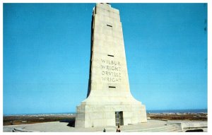 The Wright Brothers Memorial Kill Devil Hills North Carolina Airplane Postcard