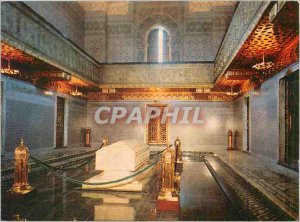 Postcard Modern Rabat Mohammed V Mausoleum Tomb of King Mohammed V