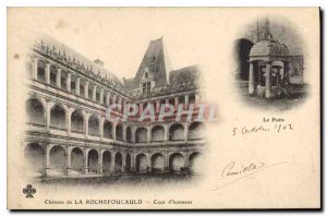 Postcard Old La Rochefoucauld Court of Honor