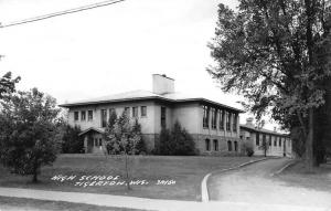 Tigerton Wisconsin High School Real Photo Antique Postcard K94807