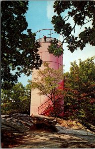 Vtg South Carolina SC Caesar's Head Observation Tower Postcard