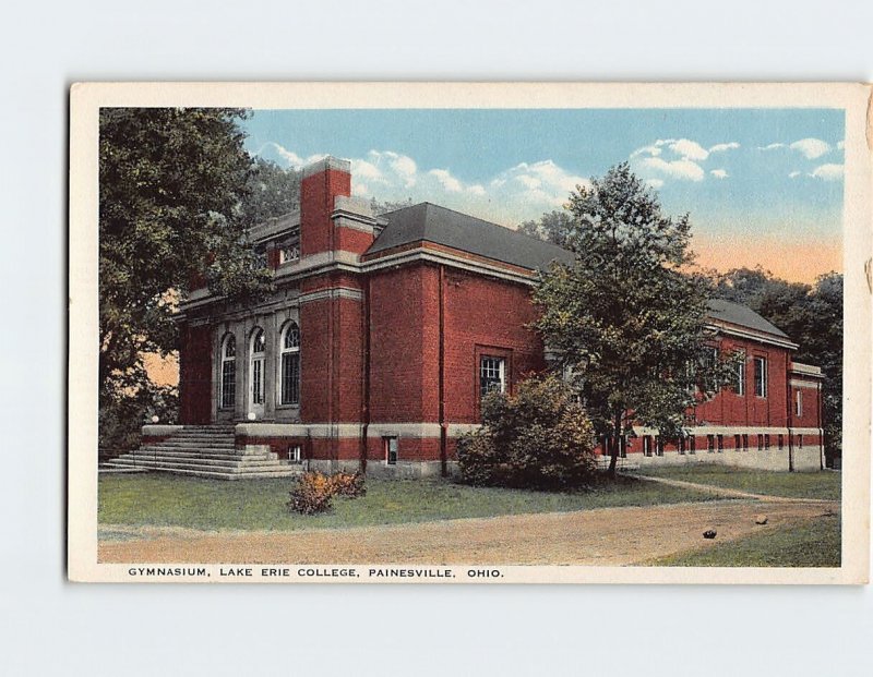Postcard Gymnasium, Lake Erie College, Painesville, Ohio, USA
