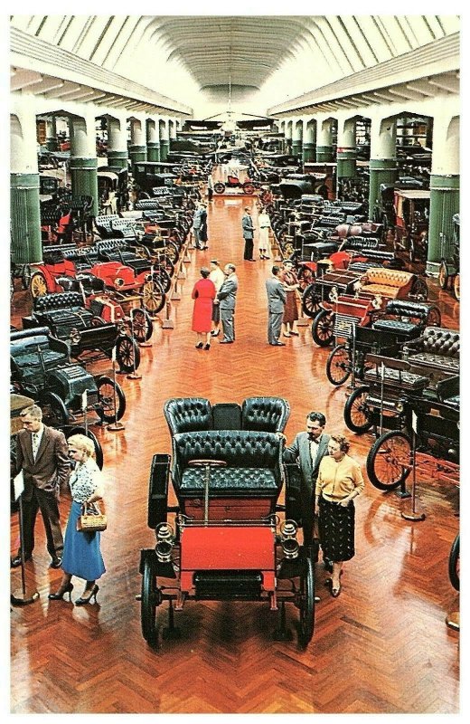 Henry Ford Museum Automotive Section Souvenir Postcard  # P58556 Plastichrome