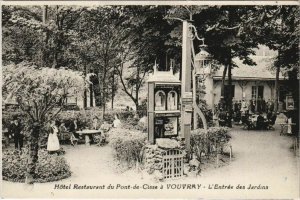 CPA Hotel restaurtant du PONT-de-CISSE a VOUVRAY (146522)