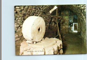 Postcard - Olive Oil Press - Bethany, Israel