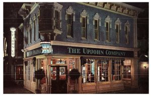The Upjohn Factory Old Fashioned Drug Store in Disneyland Postcard