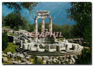 Old Postcard Delphi The Tholos